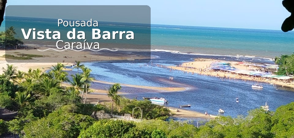 Vista da Barra Caraíva